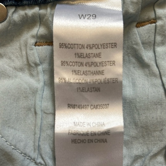 New Joe’s Jeans Karen High Rise Denim Distressed Mini Skirt Women Size 29 - Picture 6 of 8